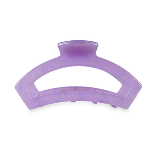 TELETIES - Open Hair Clip | Medium | Lavender Mist