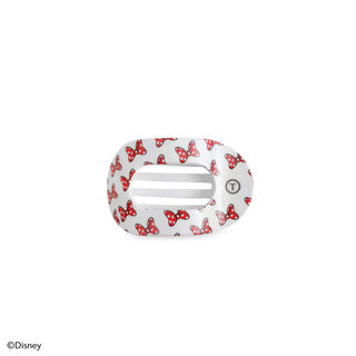 TELETIES - Flat Round Hair Clip | Tiny | Minnie Mouse Loves Her Bows!