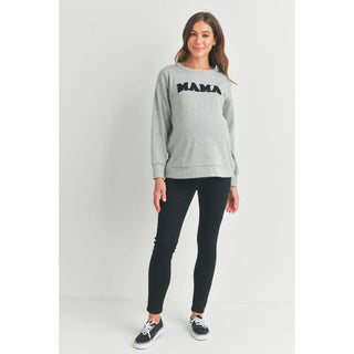 Sweatshirt with Mama Patch