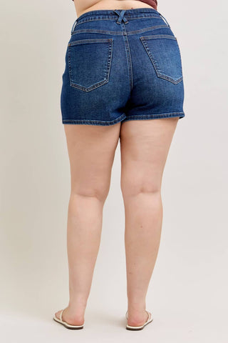 Judy Blue Jeans - HW T.C. Slim Short - PLUS