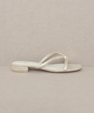 Oasis Society Ada - Delicate Knotted Flat Sandal