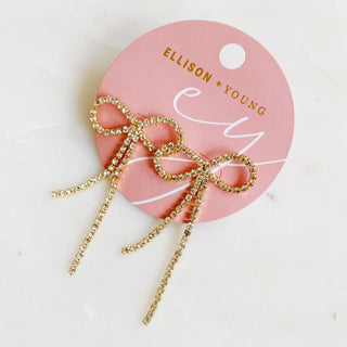 Shine Bow Earrings for Any Occasion