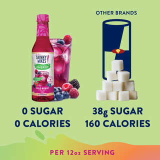 Free Wild Berry Energy Syrup - 375ml