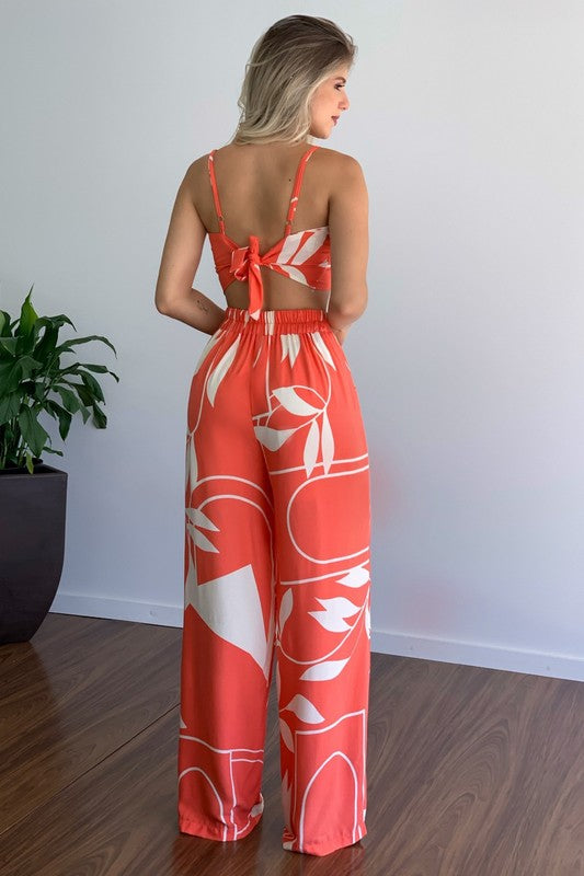 SEXY SUMMER TWO PIECE PANT SET