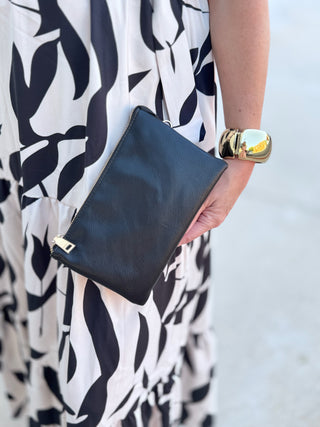 Riley Monogrammable 3 Compartment Crossbody/Wristlet
