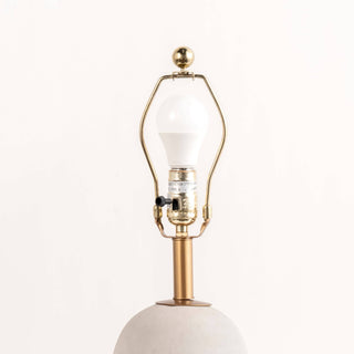 nuLOOM Monroe Modern Concrete Table Lamp 25"