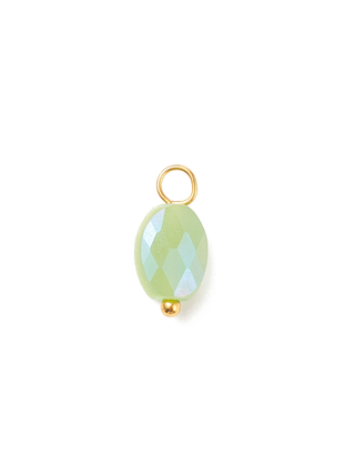 The Charm Bar Company - Gold Sea Glass Iridescent Glass Charms - Assorted