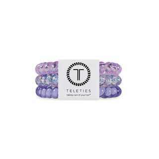 Spiral Hair Coil Hair Ties, Small – Lavender Mist TELETIES