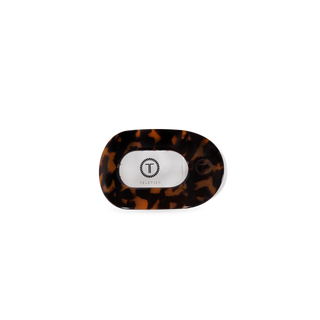 TELETIES - Tortoise | Tiny | Flat Round Clip