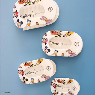 TELETIES - Flat Round Hair Clip | Medium | Mickey and Friends