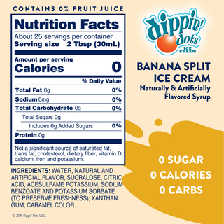 Dippin' Dots® Banana Split Ice Cream Syrup