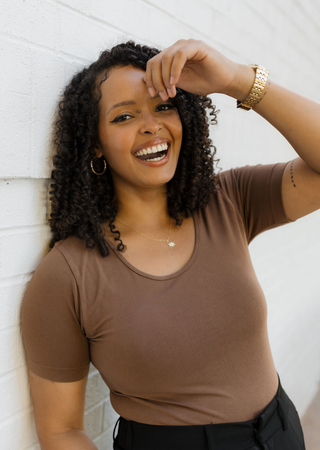 ELIETIAN - Short Sleeve Top - Curvy Fit