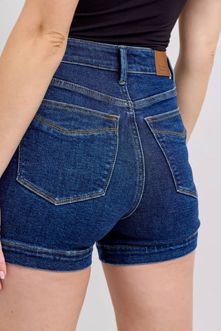 Judy Blue Jeans - Dark Wash High Waisted Tummy Control Shorts