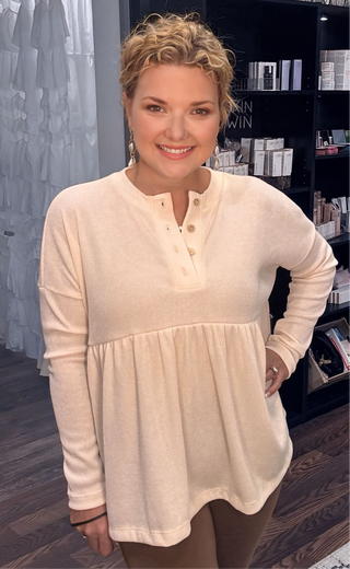 Fall Babydoll Top
