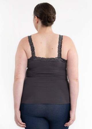 Lace Cami - Curvy Fit: Mauve