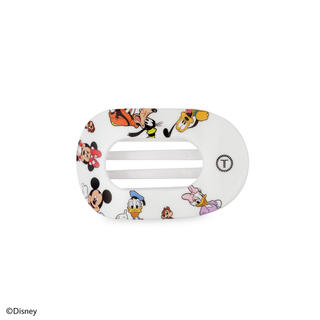 TELETIES - Flat Round Hair Clip | Small | Mickey and Friends