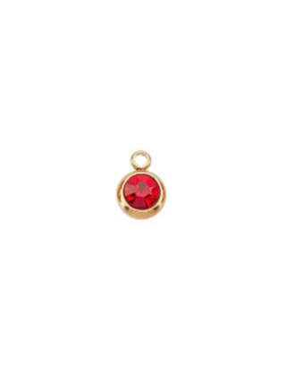 The Charm Bar Company - Gold Rhinestone Charms - Assorted