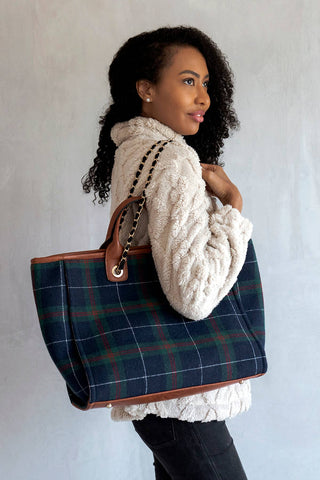 Kristina Satchel Bag – Chain Strap Style | M2044