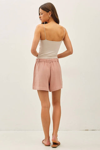 LINEN CLASSIC CUT SHORTS