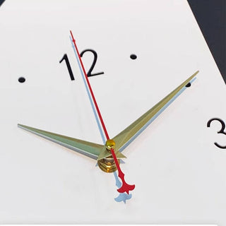VIVZONE Double-Sided LED Wall Clock - Efficient Elegance