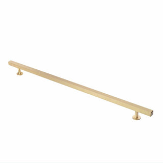 Industry Hardware - Lew's Square Bar Cabinet Knobs and Handles in Brushed Brass