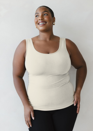 Reversible Tank - Curvy Fit: Spice