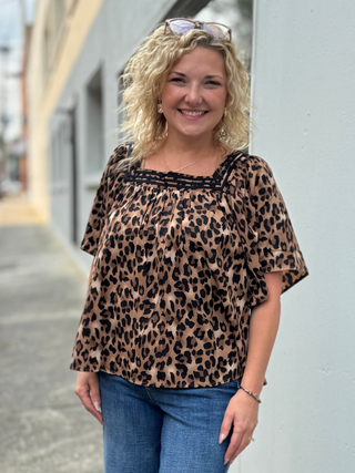 Leopard Print Top