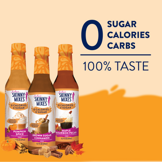 Jordan's Skinny Mixes - Fall Favorites Syrup Trio - Sugar Free Gift Set