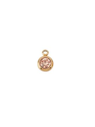 The Charm Bar Company - Gold Rhinestone Charms - Assorted