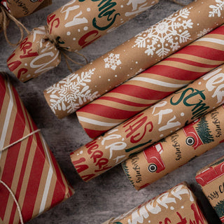 WAGON KRAFT WRAPPING PAPER