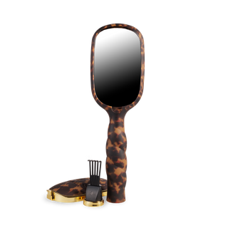 TELETIES Medium Hair Detangler Brush - Tortoise