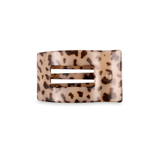 Flat Rectangle Hair Clip, Small – Blonde Tortoise TELETIES