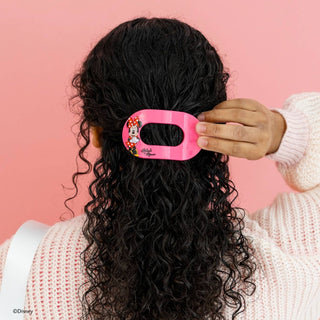 TELETIES - Flat Round Hair Clip | Medium | Minnie Mouse