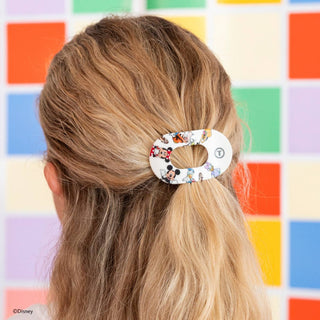 TELETIES - Flat Round Hair Clip | Tiny | Mickey and Friends
