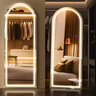 ShipItFurniture Arched LED Full Length Mirror 63x20
