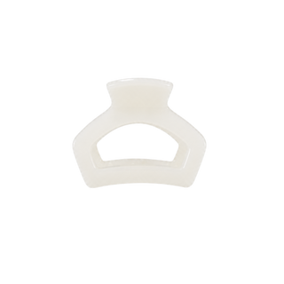 TELETIES - Open Coconut White | Petite | Hair Clip