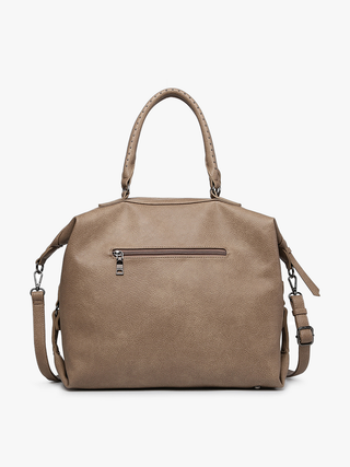 Jen & Co. - M2176 Indy Rustic Tote Bag – Dual Handle Strap