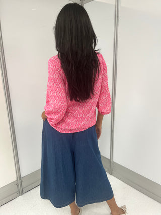 Floral Medallion Top