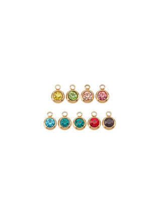 The Charm Bar Company - Gold Rhinestone Charms - Assorted