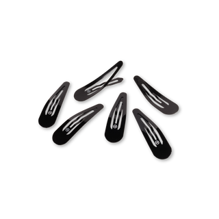 Snap Clip | Jet Black | 6 Count