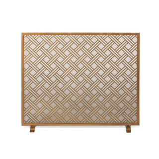 Park Hill Collection - Promo Cross Hatch Fire Screen