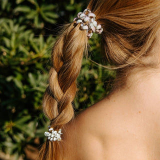 TELETIES - Spiral Hair Coils | Small | Opal Glow