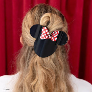 TELETIES - Disney: Minnie Mouse Shaped | Large |  Flat Hair Clip
