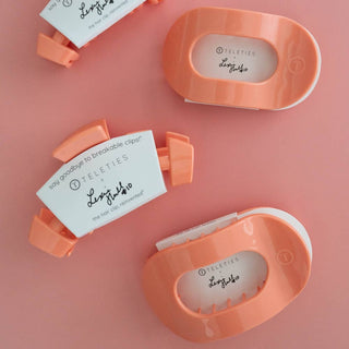 TELETIES - Lexie Hull Large Flat Round Hair Clip