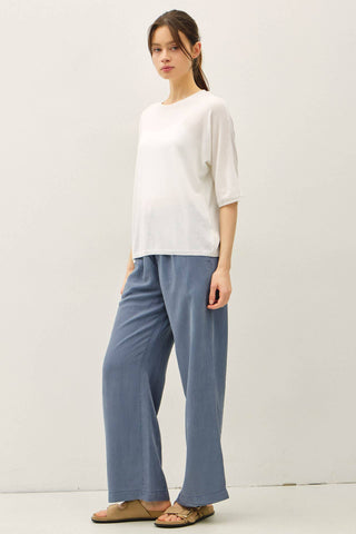 LIGHTWEIGHT SOFT DOLMAN SWEATER