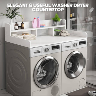 39F Inc. Double Layer Washer Dryer Countertop Organizer