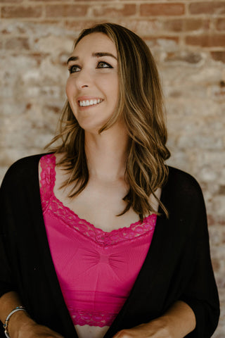 ELIETIAN - Lace Bralette - Curvy