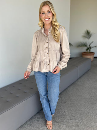 Pinwale Corduroy Top