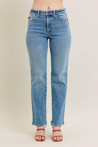 Judy Blue HW Vintage Straight Jeans