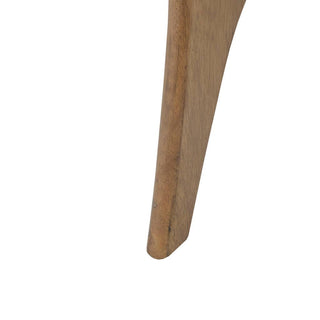 Mid-Century Triangular Wood Coffee Table